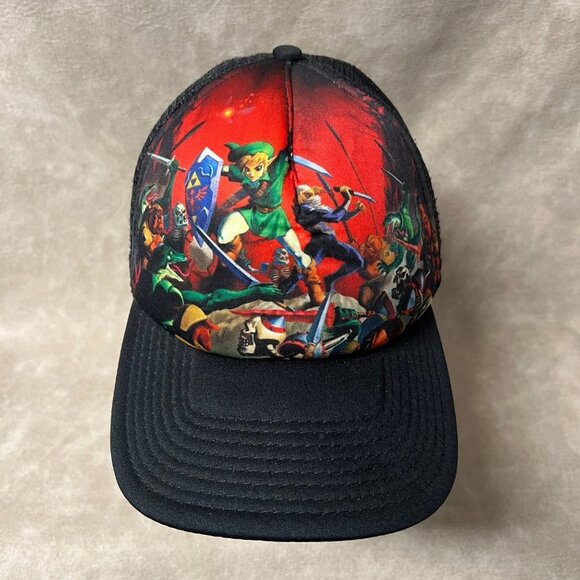 Other - The Legend of Zelda Characters Trucker Adjustable Snapback Cap/Hat